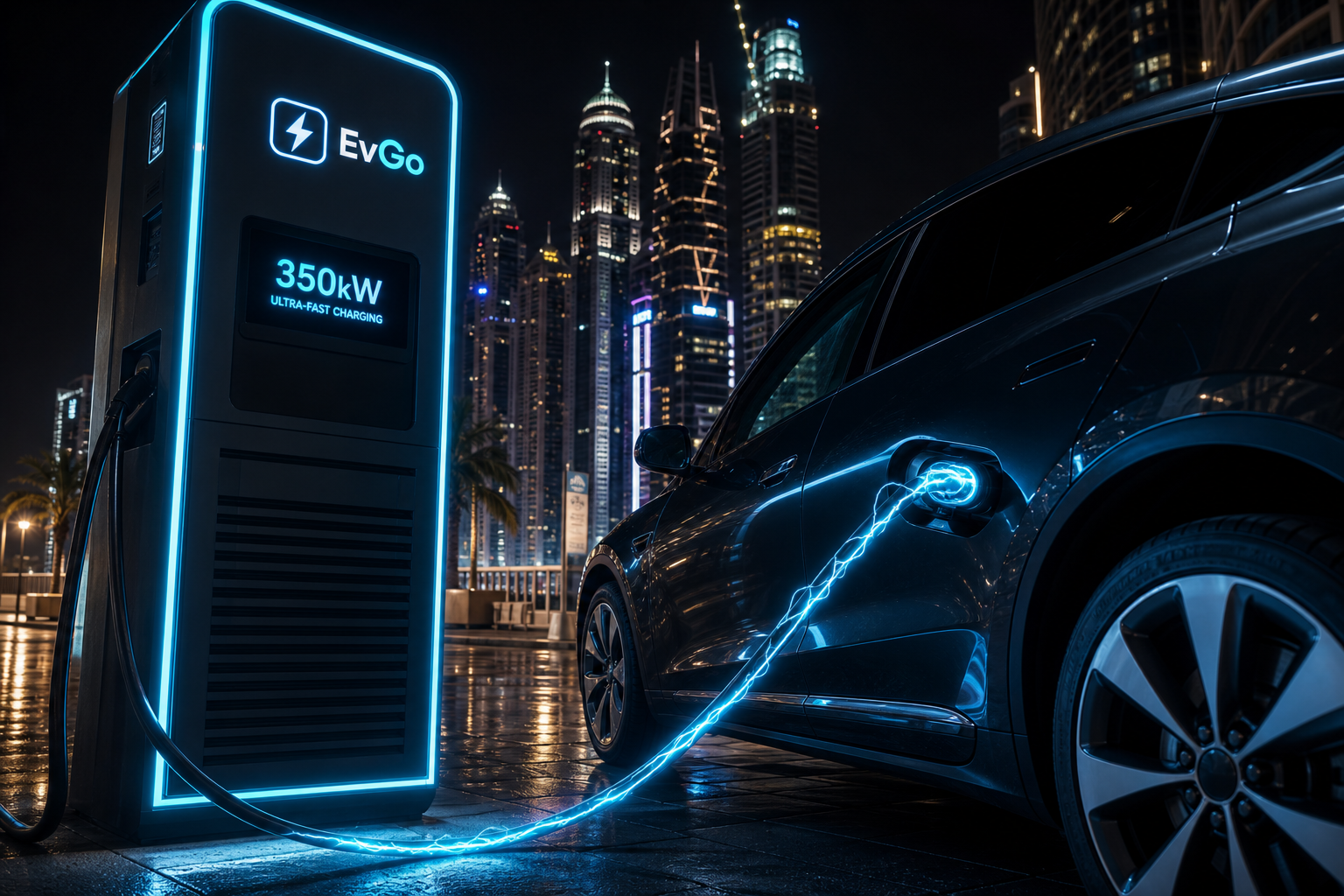 Ultra-Fast EV Charging in UAE: What 350kW Means for Your Business