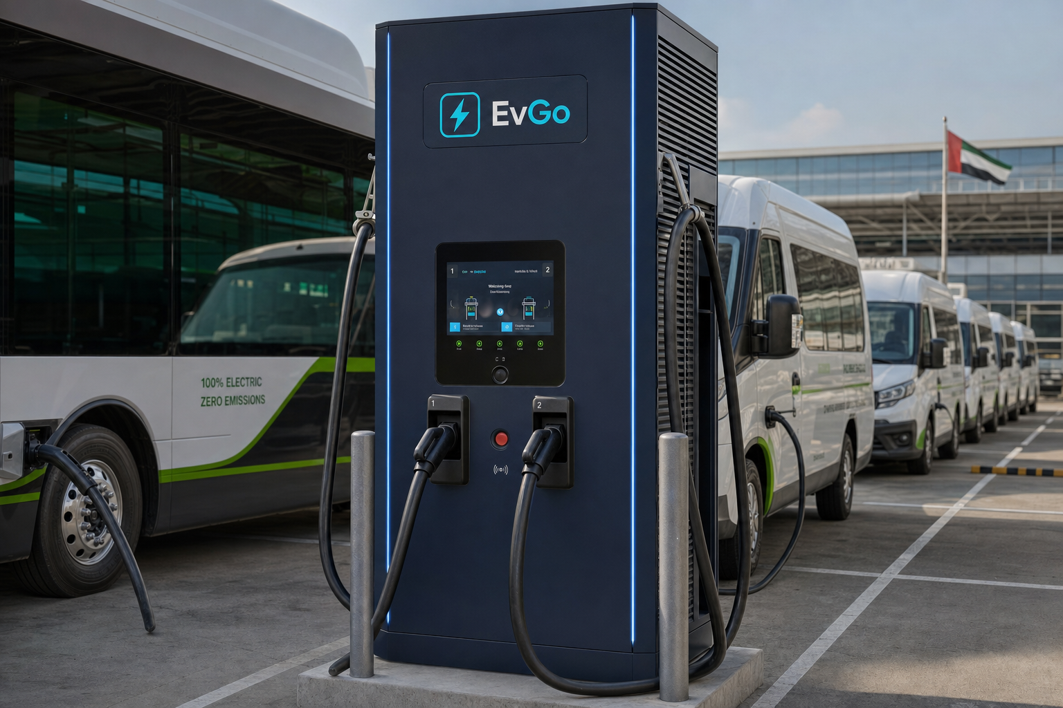 EvGo DC Turbo 120kW — EV charging station