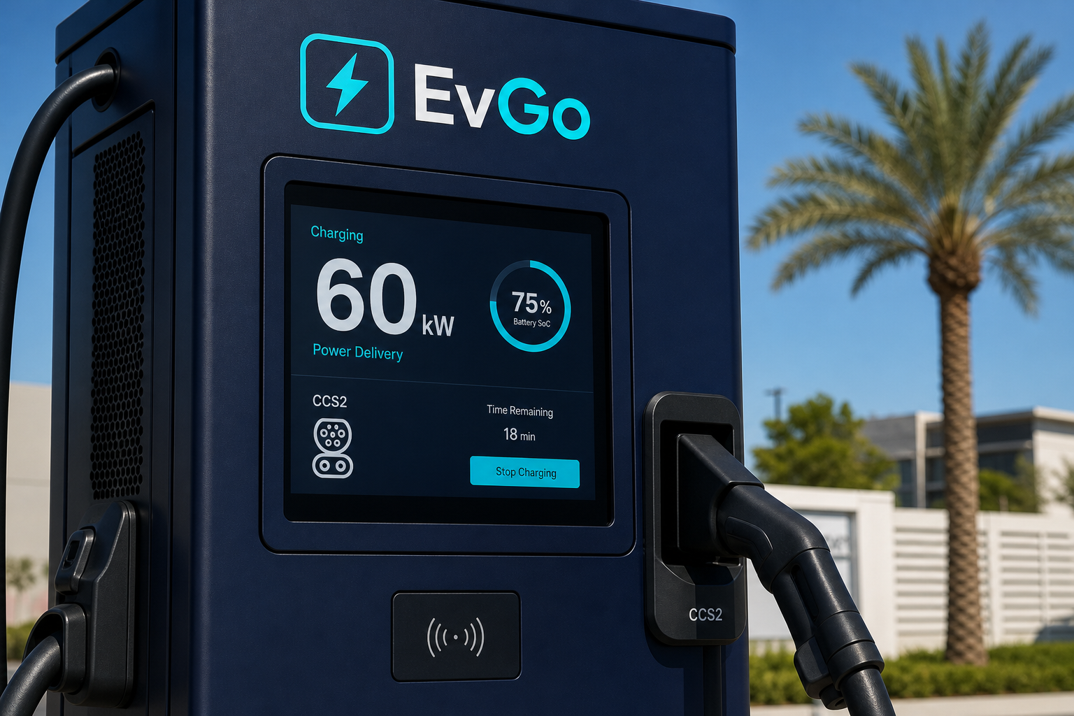 EvGo DC Rapid 60kW detail view