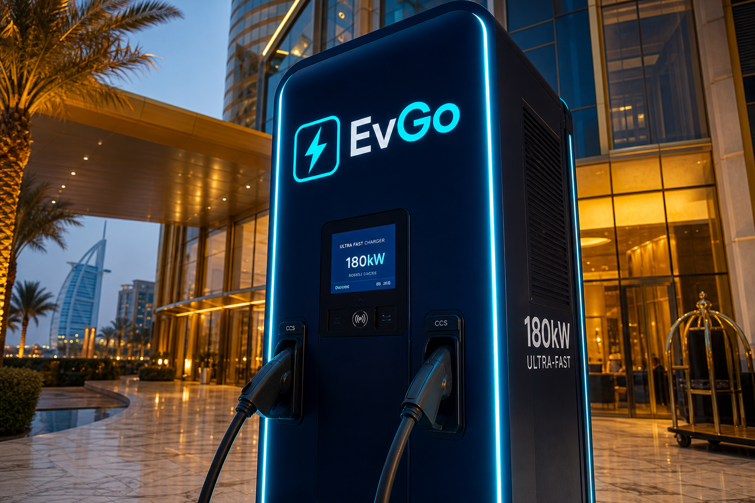 EvGo Ultra 180kW detail view
